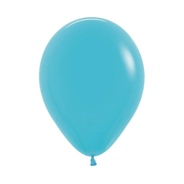 11" Sempertex Latex Balloon Pack, Turquoise | 100 ct - Zurchers