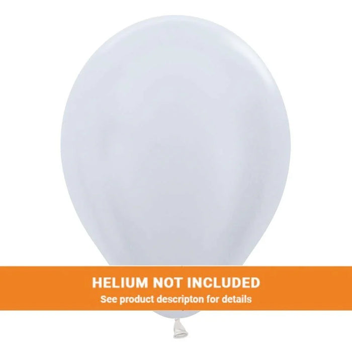 11" Sempertex Latex Balloon Pack, White | 100 ct - Zurchers