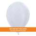 11" Sempertex Latex Balloon Pack, White | 100 ct - Zurchers