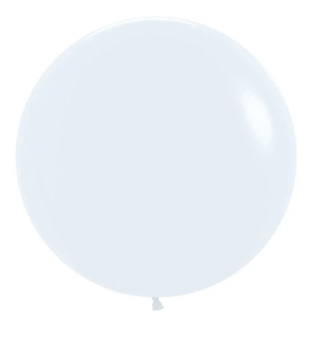 24" Sempertex Latex Balloon Pack, White | 10 ct - Zurchers