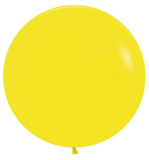24" Sempertex Latex Balloon Pack, Yellow | 10 ct - Zurchers