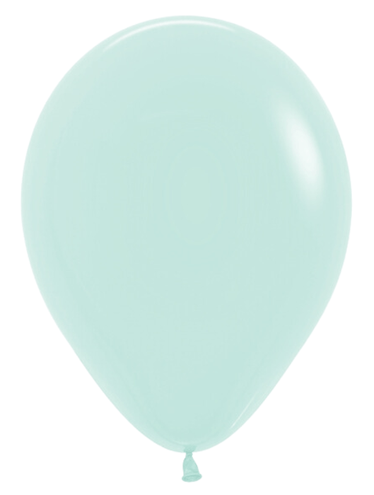 Pastel Matte Green Single Latex Balloon 11" | 1ct Does Not Include Helium - Zurchers