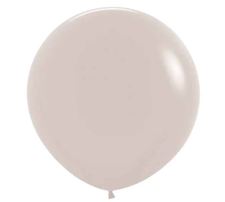 36" Sempertex Latex Balloon Pack, White Sand | 2 ct - Zurchers