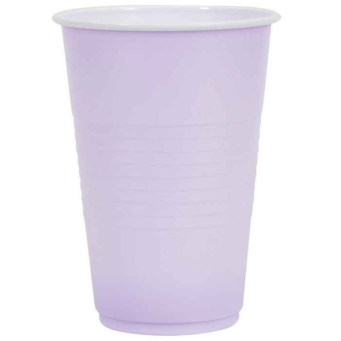 50ct 16oz Cup Lavender - Party Supplies