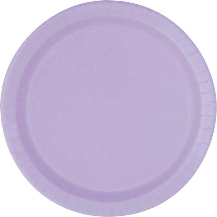 Lavender Paper Dinner Platess | 50ct - Zurchers