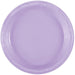 50ct 10in Plastic Plate Lavender - Party Supplies
