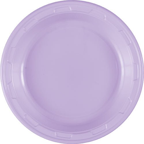 Lavender Plastic Plate 7in | 50ct