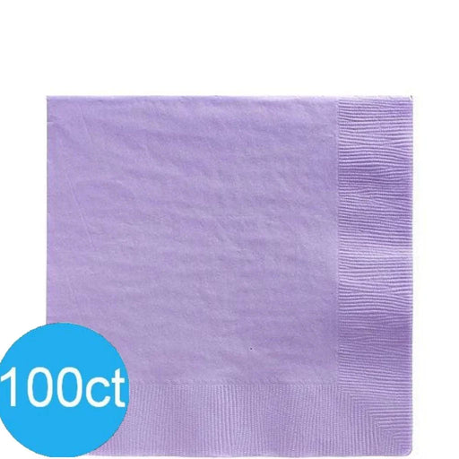 Lavender Lunch Napkins | 100ct - Zurchers