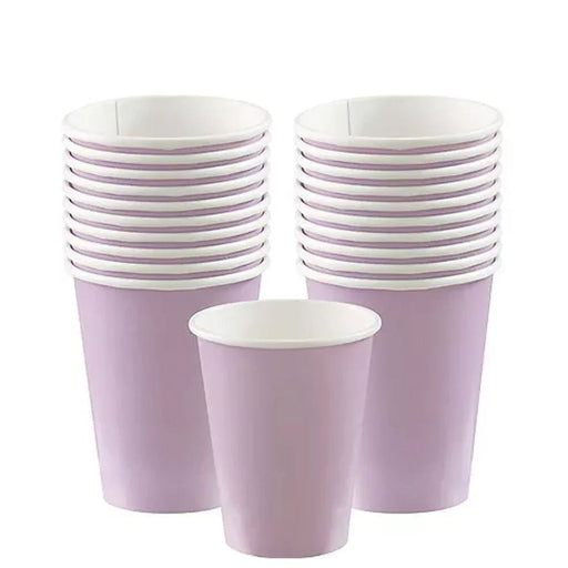 Lavender Paper Cups 9oz | 20ct - Zurchers