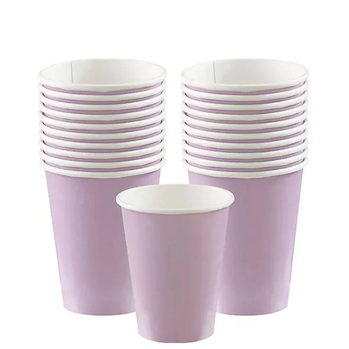 Lavender Paper Cups 9oz | 20ct - Zurchers