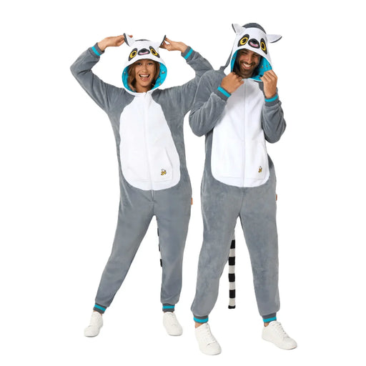 OppoSuits Lemur Onesie Adult | 1ct - Zurchers