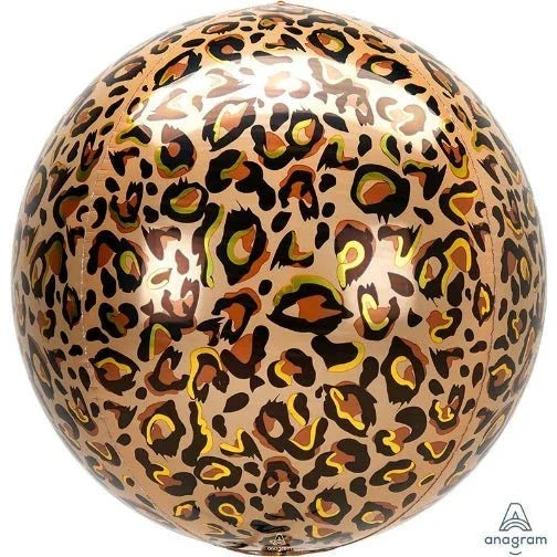 Leopard Print Orbz Balloon 15" | 1ct - Zurchers