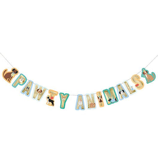 Letter Paw Party Banner 9ft | 1ct