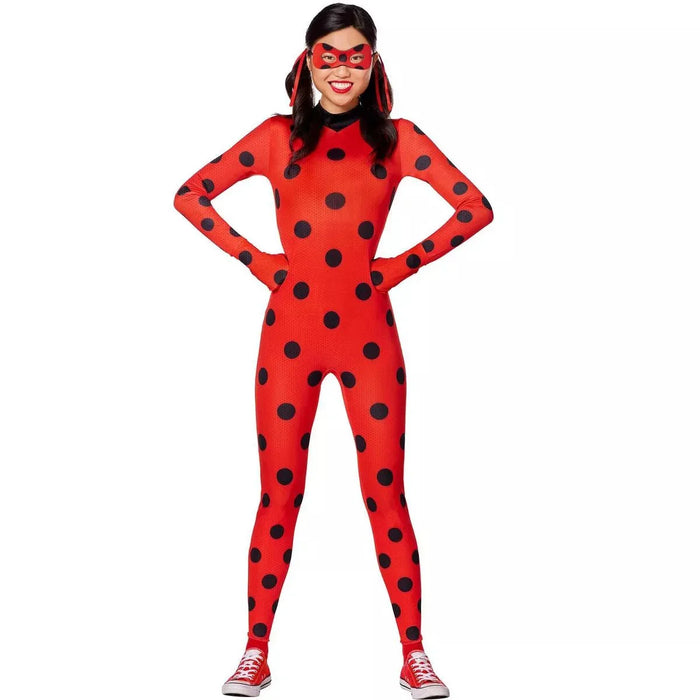 Halloween Miraculous Ladybug Costume Adult Lg | 1 ct - Zurchers