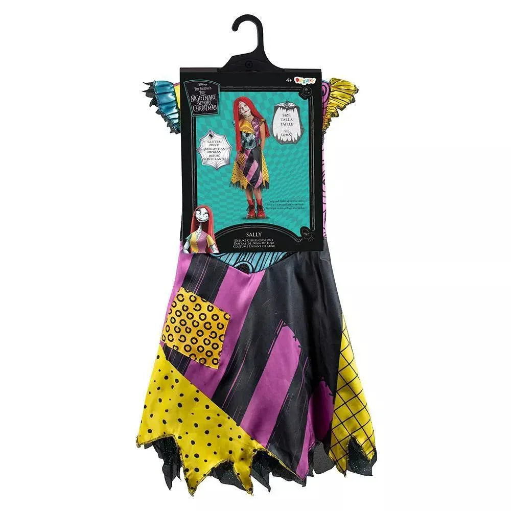 white christmas dresses Halloween Sally Deluxe Child Costume Dress | 1 ct