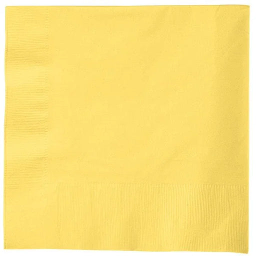 Light Yellow Lunch Napkins | 50ct - Zurchers