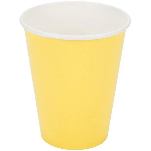 Light Yellow Paper Cups 9oz | 24ct - Zurchers