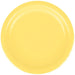 Light Yellow Round Lunch Dessert Plates 7" | 24ct - Zurchers