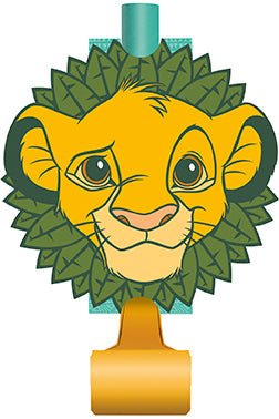 Blowout Noisemakers 8ct Lion King - Party Supplies