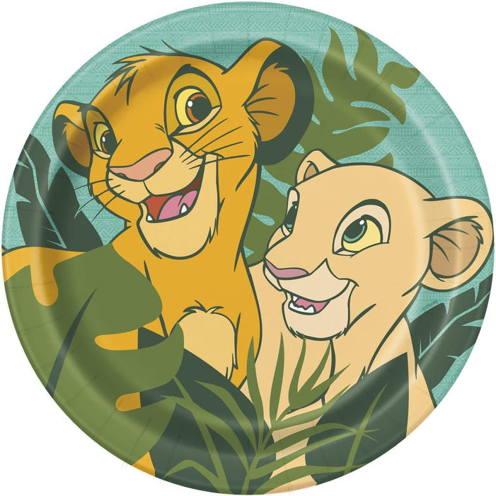 Lion King Paper Plates 9" | 8ct - Zurchers