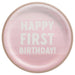 Little Miss One - derful First Birthday Round Plates 7" | 8 ct - Zurchers