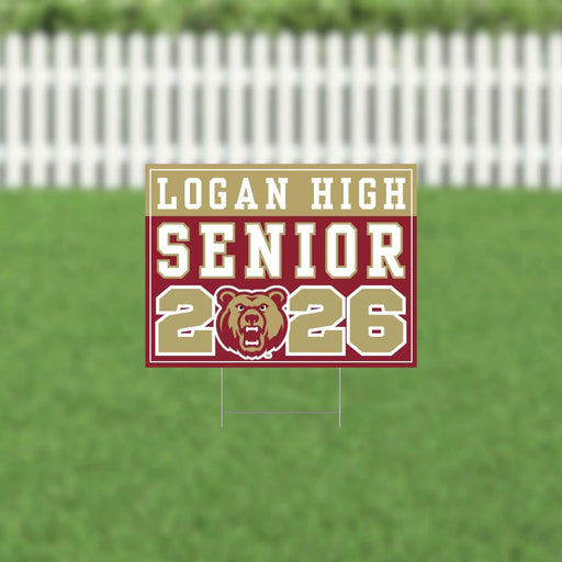 Logan UT 2026 Senior Yard Sign | 1ct - Zurchers