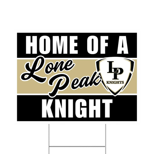 Lone Peak High School Spirit Yard Sign 24" x 18" | 1 ct - Zurchers
