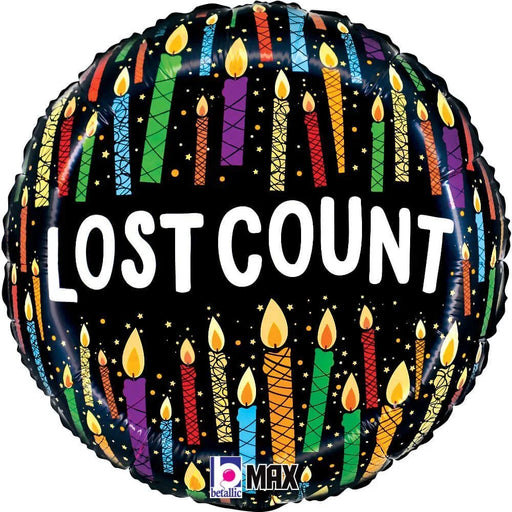 Lost Count Birthday Mylar Balloon, 18" | 1 ct - Zurchers
