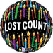 Lost Count Birthday Mylar Balloon, 18" | 1 ct - Zurchers