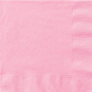 Lovely Pink Beverage Napkins | 100ct