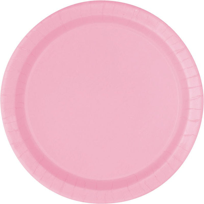 Lovely Pink Paper Party Plates | 50ct - Zurchers