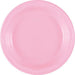50ct 7in Plastic Plate Lovely Pink - Party Supplies