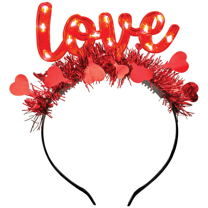 Valentine's Light Up "Love" Headband | 1ct