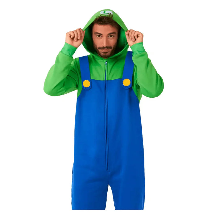 OppoSuits Luigi Onesie Adult | 1ct - Zurchers