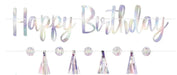 Luminous Birthday Foil Banner Kit | 1kit - Zurchers