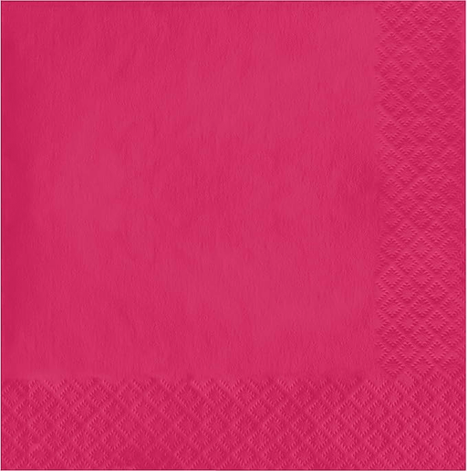 Magenta Beverage Napkin | 50ct