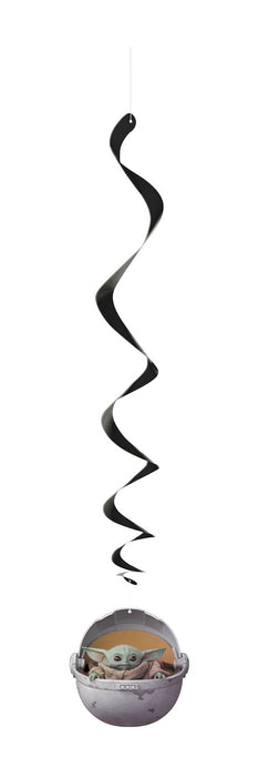Hanging Swirl Decoration Mandalorian - Party Supplies