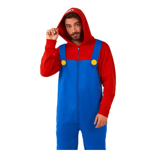 OppoSuits Mario Onesie Adult | 1ct - Zurchers