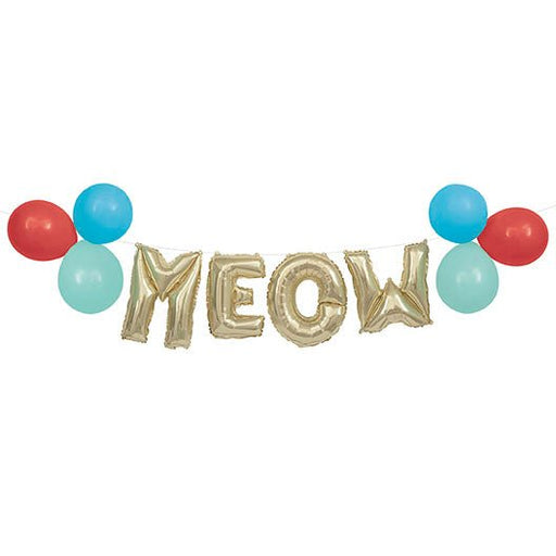 Meow Latex & Foil Letter Banner Kit | 1ct