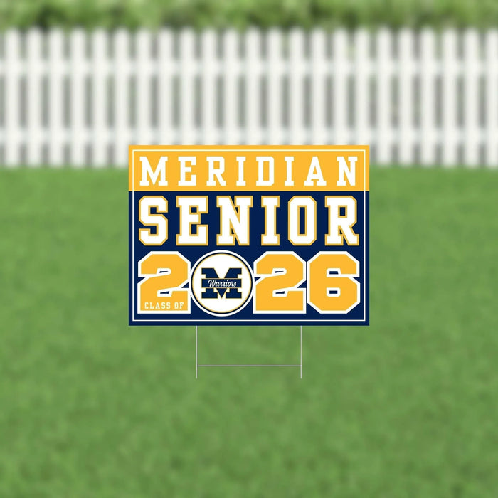 Meridian ID 2026 Senior Yard Sign | 1ct - Zurchers