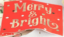 Merry & Bright Christmas Napkin | 1ct - Zurchers