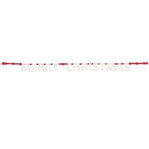 Merry Christmas Bead Banner 10' | 1ct - Zurchers