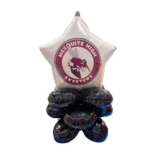 Mesquite High School Air-Filled Balloon Quad 17" | 1ct