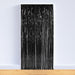Metallic Gleam 'N Curtain Black  3' x 8' | 1 ct