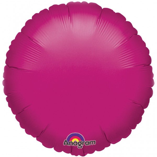 Metallic Fuchsia Mylar Balloon, 18'' | 1 ct - Zurchers