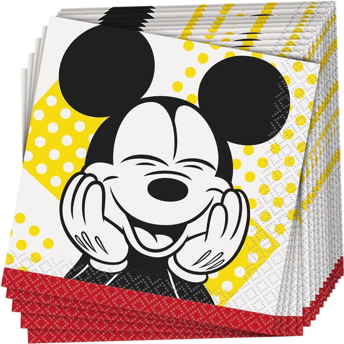 Mickey Mouse Beverage Napkins | 16ct - Zurchers
