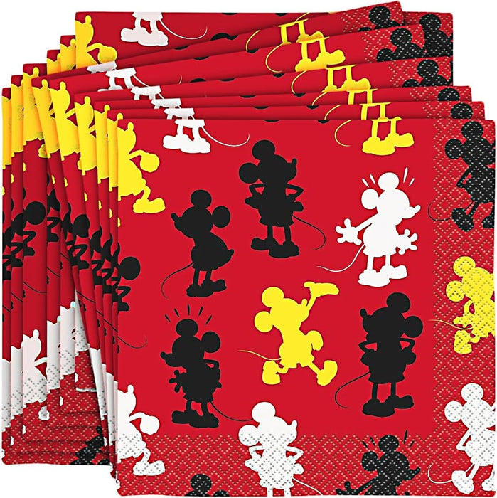 Mickey Mouse Lunch Napkins | 16ct - Zurchers