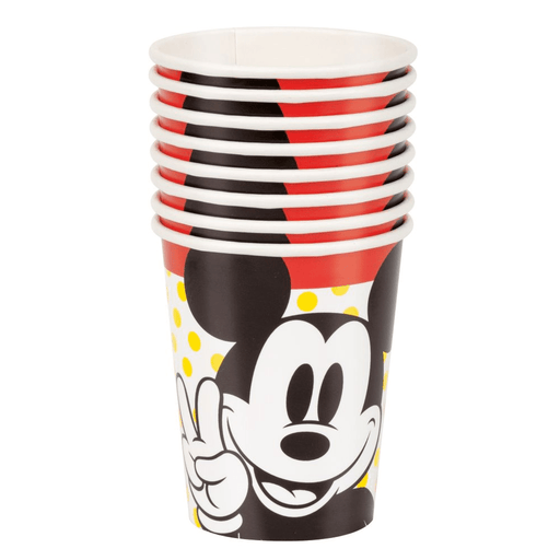 Mickey Mouse Paper Cups 9oz | 8ct - Zurchers