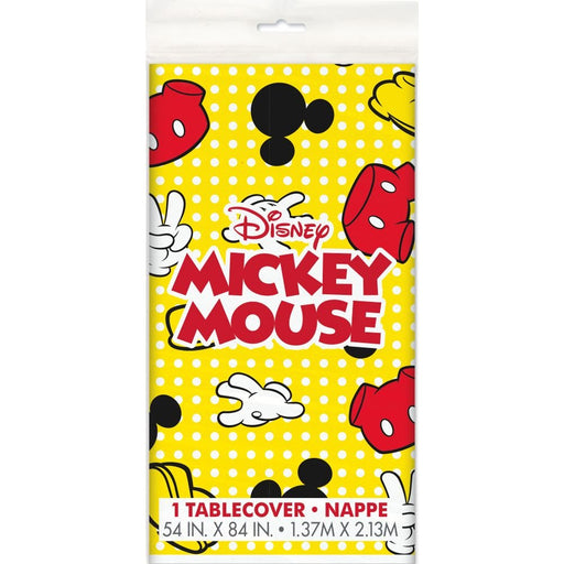 Mickey Mouse plastic tablecover 54"x84" | 1ct - Zurchers