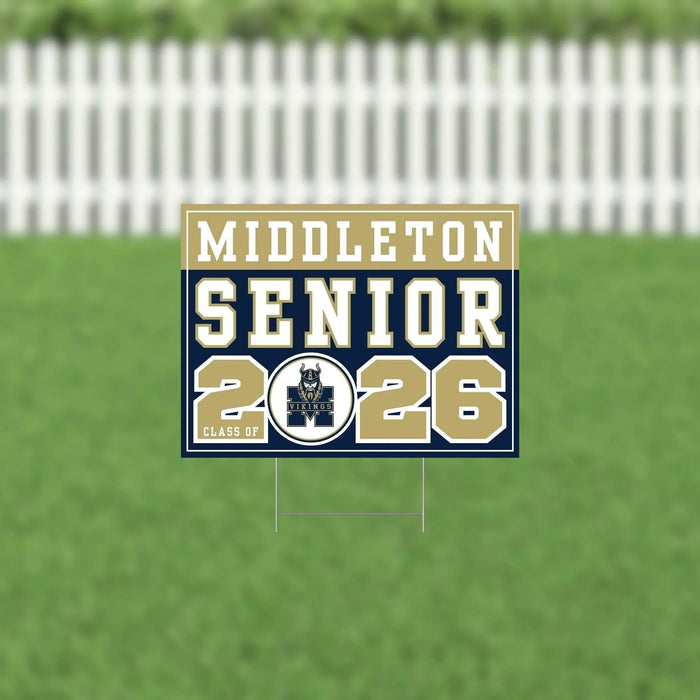 Middleton ID 2026 Senior Yard Sign | 1ct - Zurchers